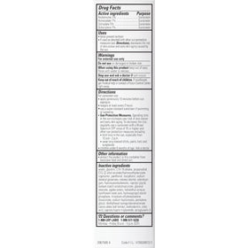 La Roche-Posay ingredient label highlighting hyaluronic acid and vitamin E