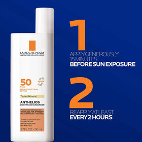 La Roche-Posay label close-up highlighting mineral ingredients and safety