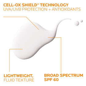 La Roche-Posay tube dispensing fluid highlighting easy controlled application