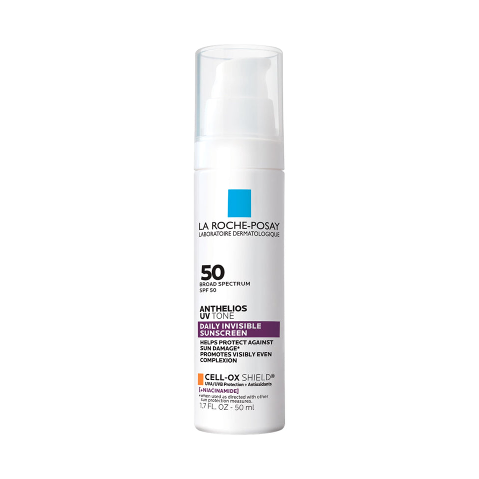 La Roche-Posay Anthelios UV Tone front packaging showing SPF 50 protection