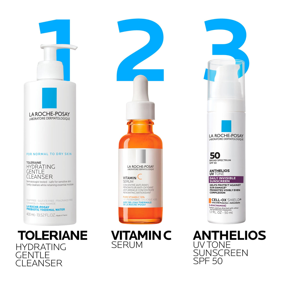La Roche-Posay sunscreen in outdoor lifestyle scene promoting everyday sun protection