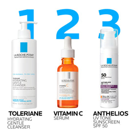 La Roche-Posay sunscreen in outdoor lifestyle scene promoting everyday sun protection
