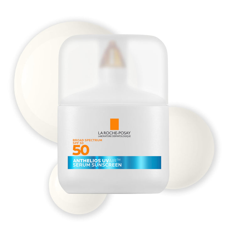 La Roche-Posay front packaging showing SPF 50 and lightweight claim