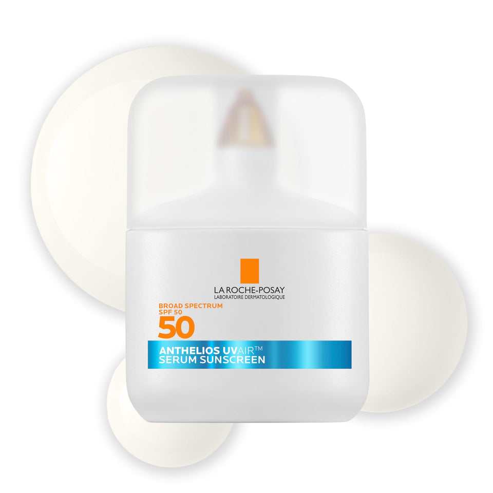 La Roche-Posay front packaging showing SPF 50 and lightweight claim