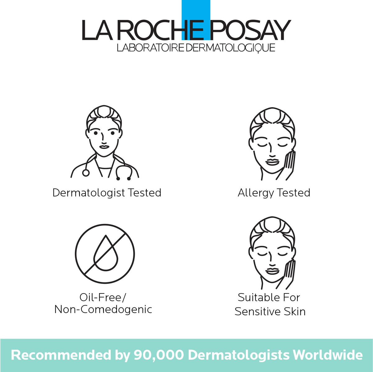 La Roche-Posay moisturizer spread on hand demonstrating smooth application and immediate plumping