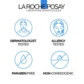 La Roche-Posay before and after photos showing improved radiance and reduced lines