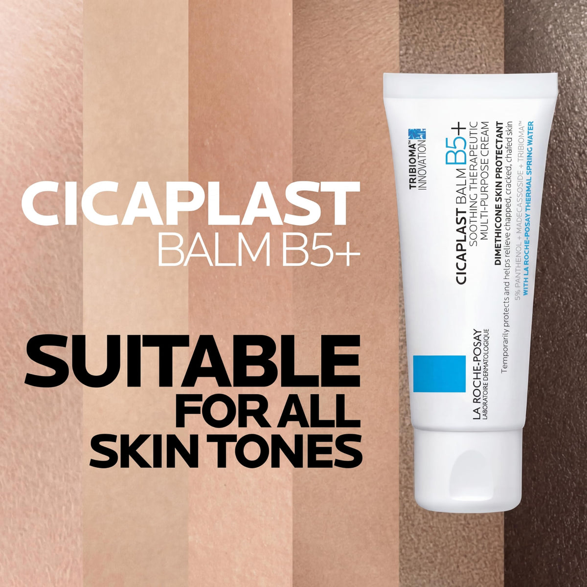 La Roche-Posay balm on lips and cuticles to repair and hydrate