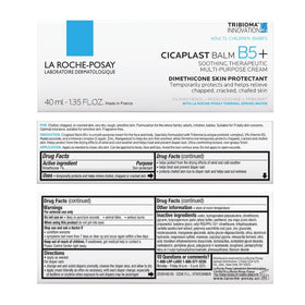 La Roche-Posay tube held in hand showing compact size and on-the-go benefit