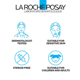 Label detail on La Roche-Posay Cicaplast tube showing ingredient callouts for informed shoppers