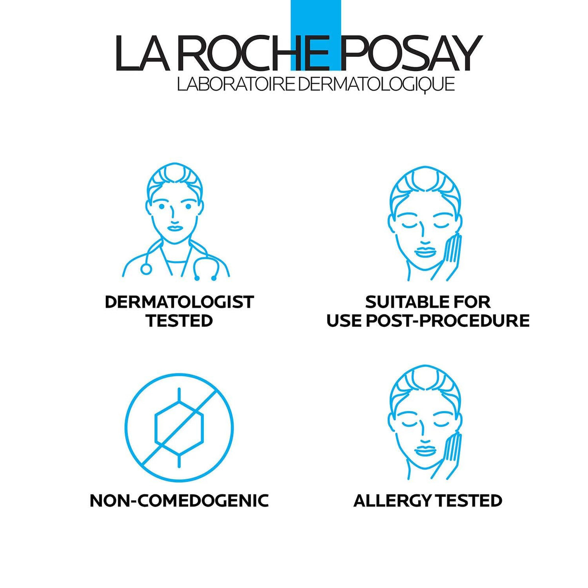 La Roche-Posay ingredient label highlighting B5, shea butter, madecassoside and zinc oxide