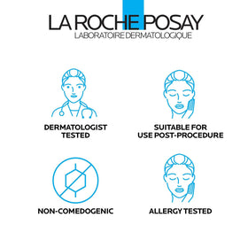 La Roche-Posay ingredient label highlighting B5, shea butter, madecassoside and zinc oxide