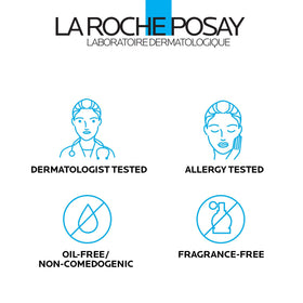 La Roche-Posay cream on hand demonstrating easy absorption and comfort