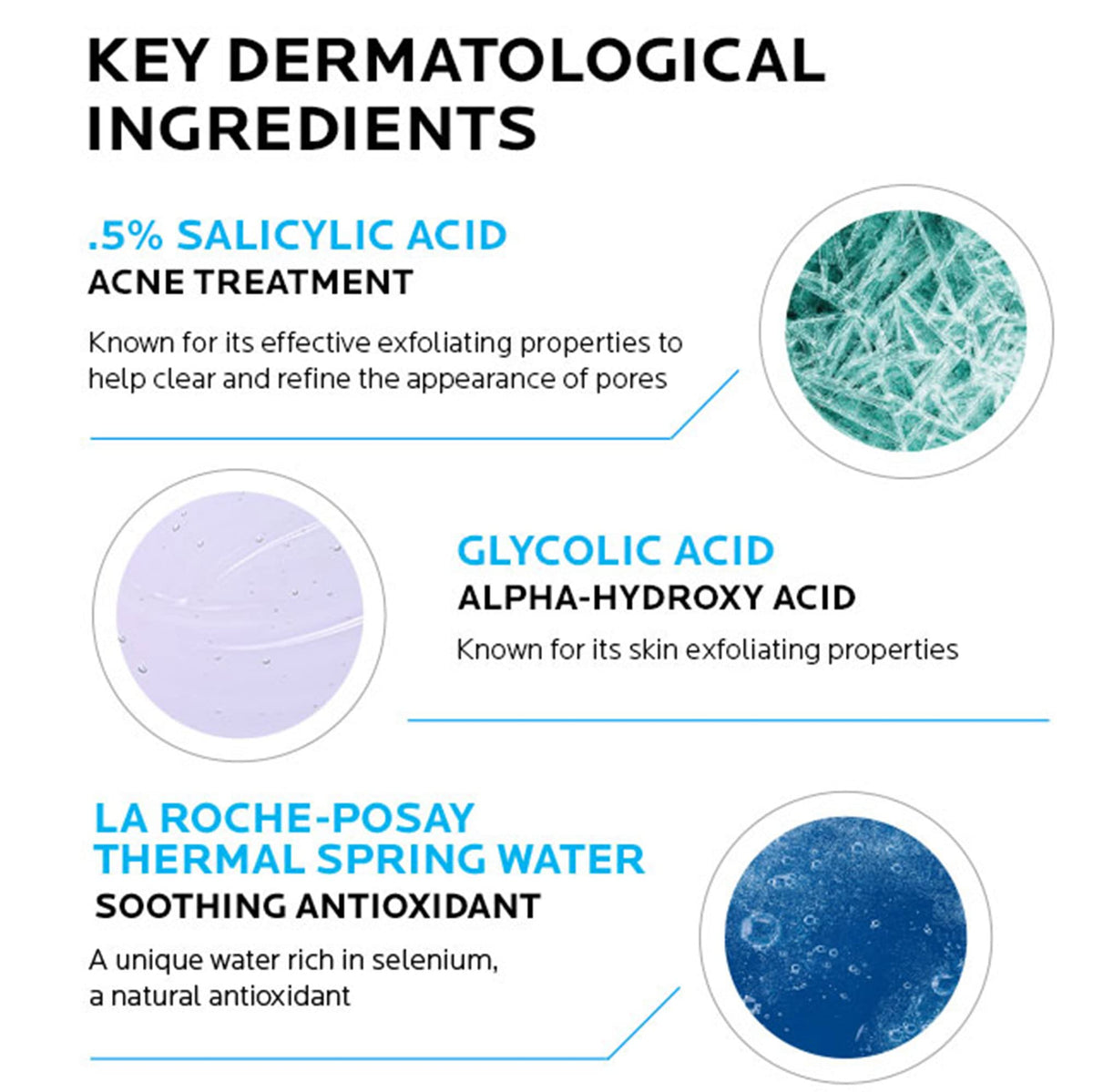 La Roche-Posay toner on cotton pad demonstrating easy application