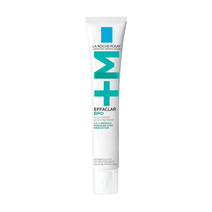 La Roche-Posay front view of Effaclar BPO 40ml showing clinical packaging and trust