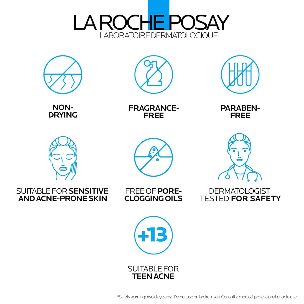 La Roche-Posay lifestyle image of confident skin after use showing improved texture benefit