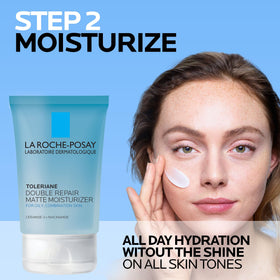 La Roche-Posay Effaclar Medicated Gel Cleanser pump dispensing gel for precision