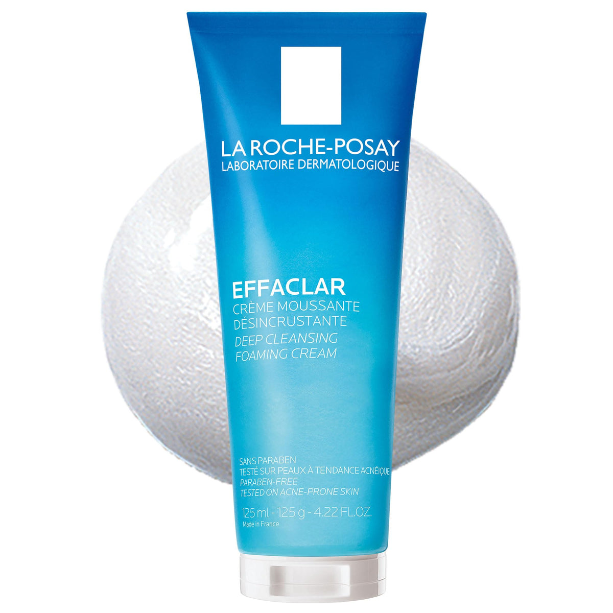 La Roche-Posay Effaclar front packaging showing product and benefit
