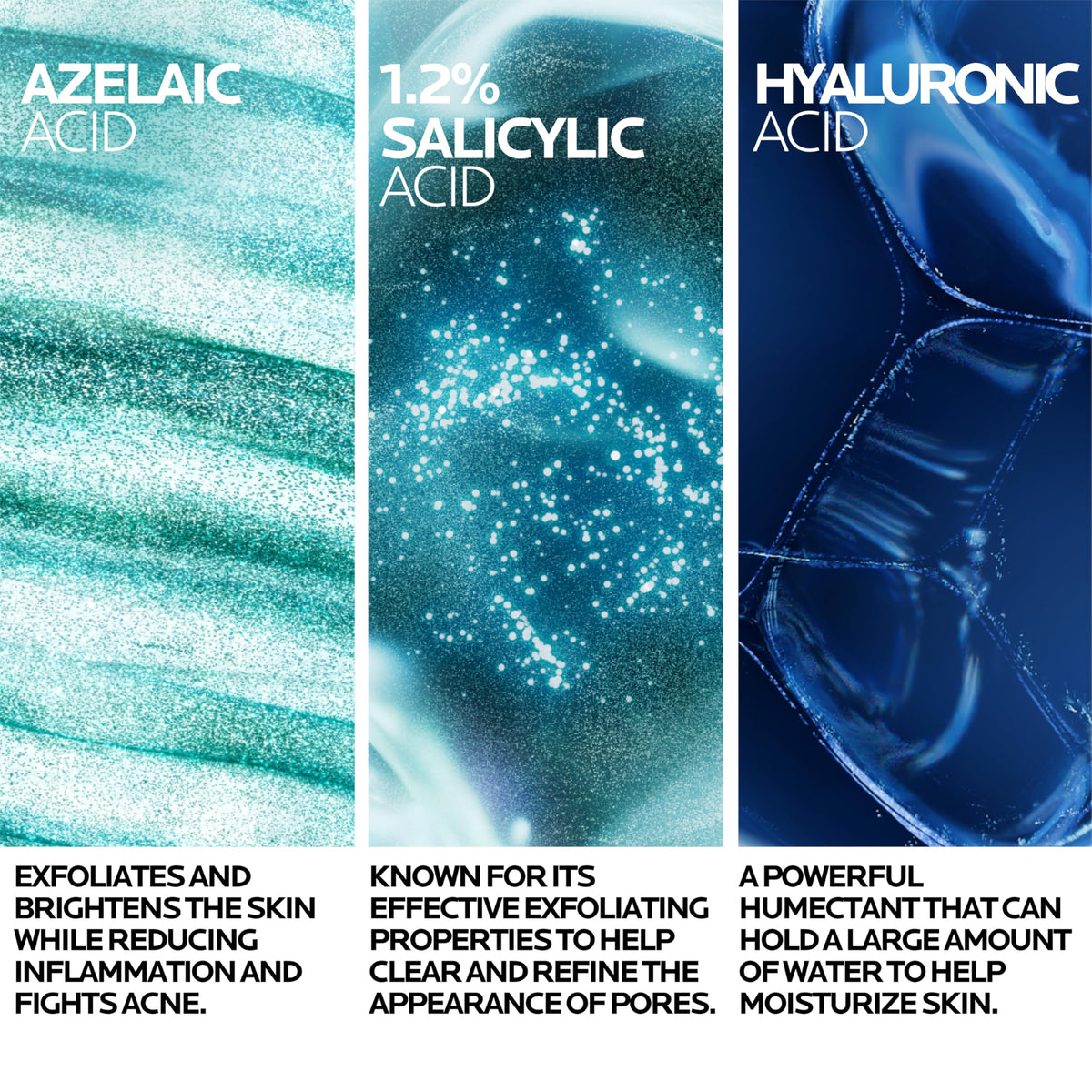 La Roche-Posay Effaclar A.Z. Gel in bathroom routine setting showing easy integration into daily skincare