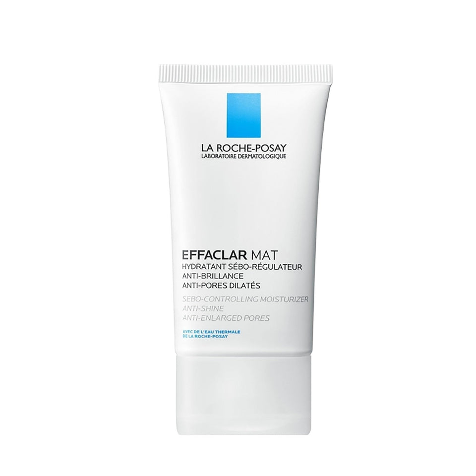 La Roche-Posay front packaging showing label and matte finish benefit