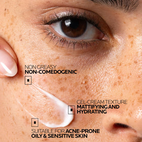 La Roche-Posay tube close-up texture highlighting lightweight gel