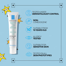 La Roche-Posay under makeup showing matte finish and wearability