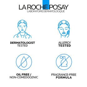 La Roche-Posay foamy gel close-up revealing gentle texture and effective cleanse benefit
