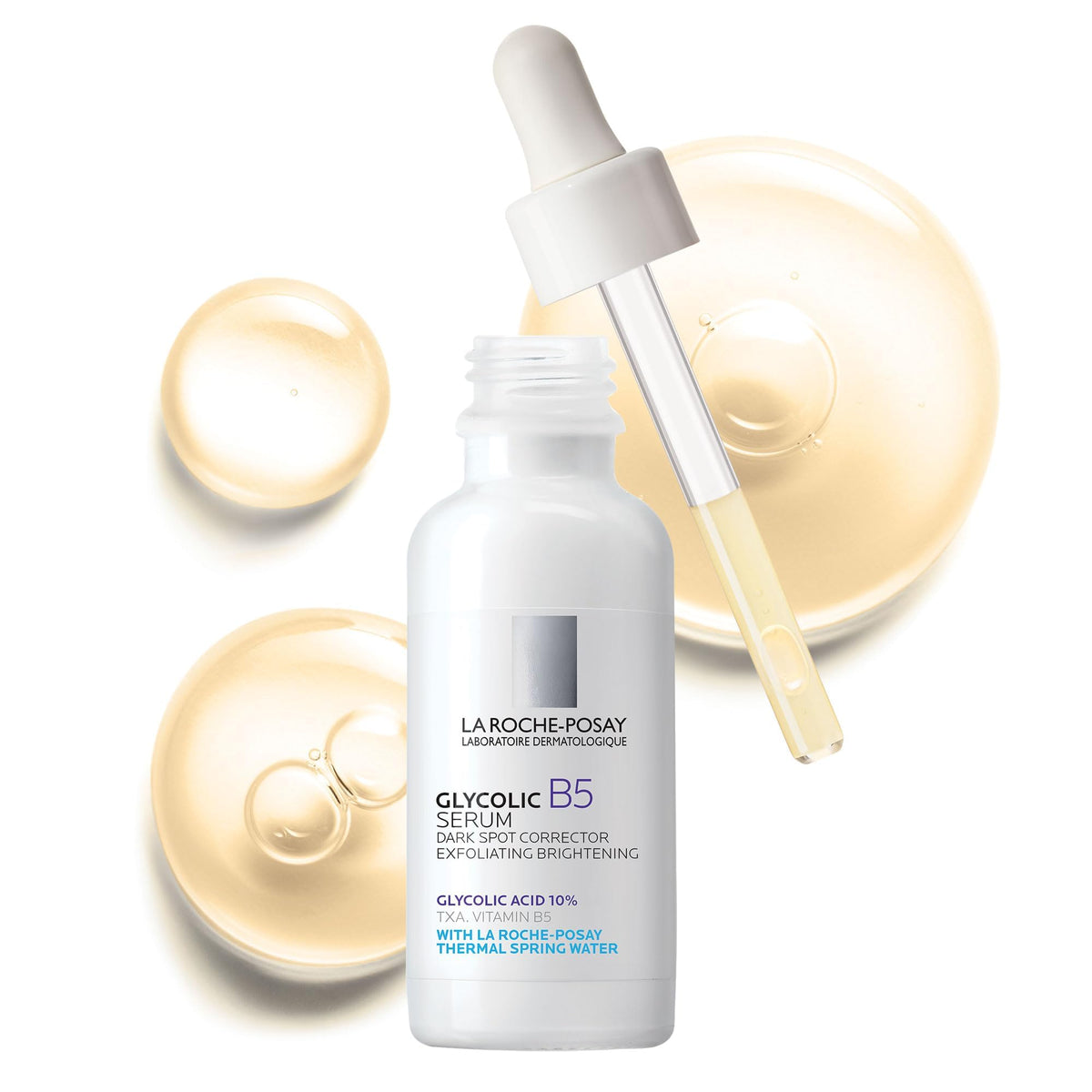 La Roche-Posay front bottle photo showing label and benefits