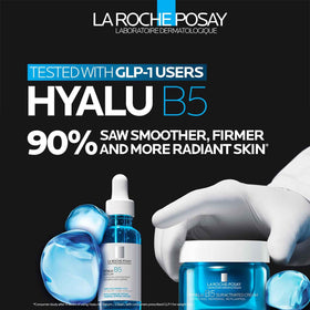 La Roche-Posay bottle label detail highlighting active ingredients