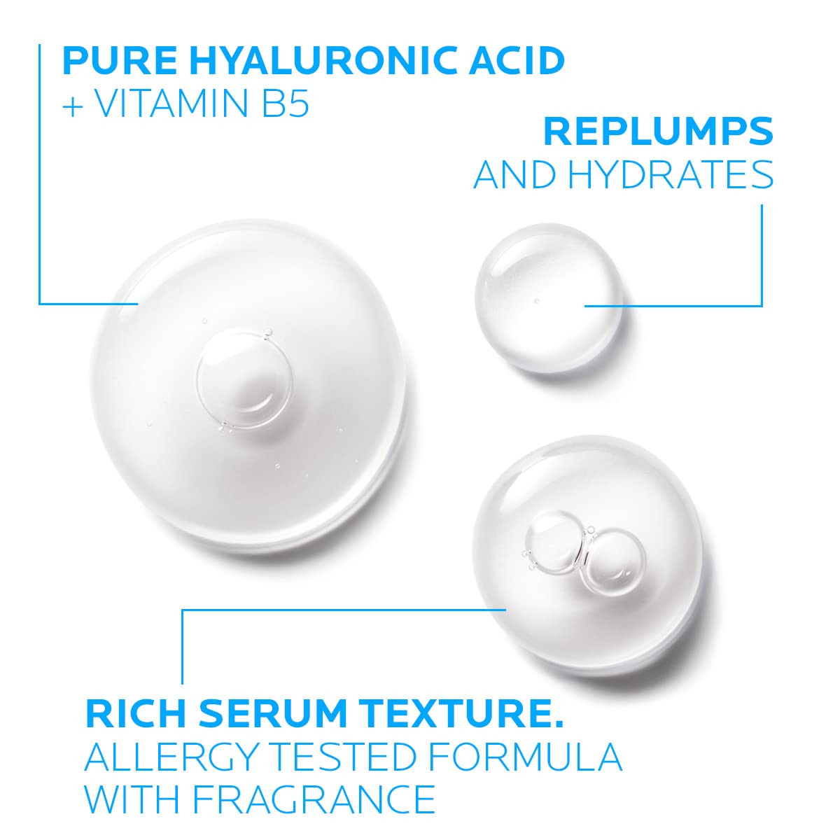 La Roche-Posay pipette dispensing drops for precise, waste-free dosing