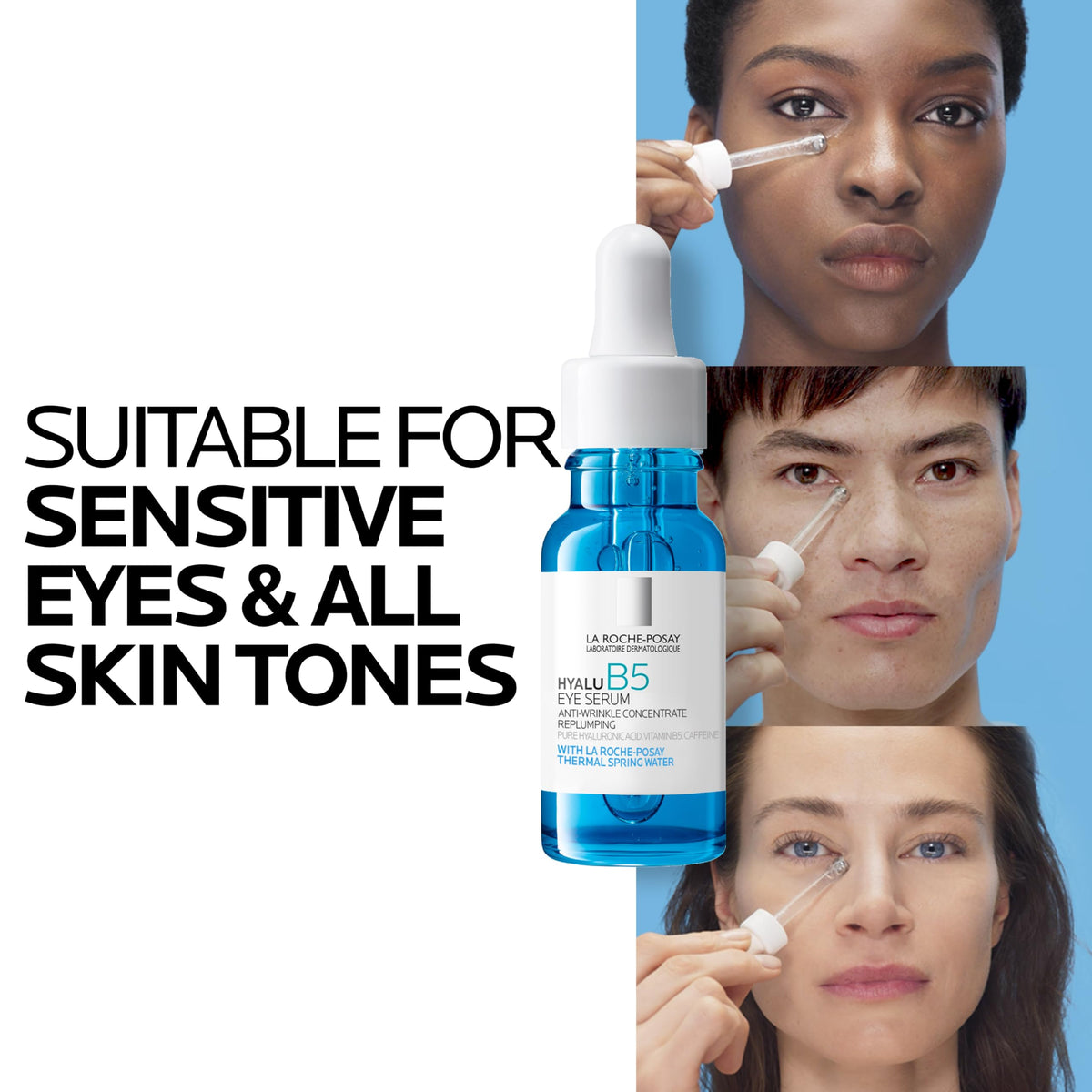 La Roche-Posay ingredient label close-up highlighting active complex