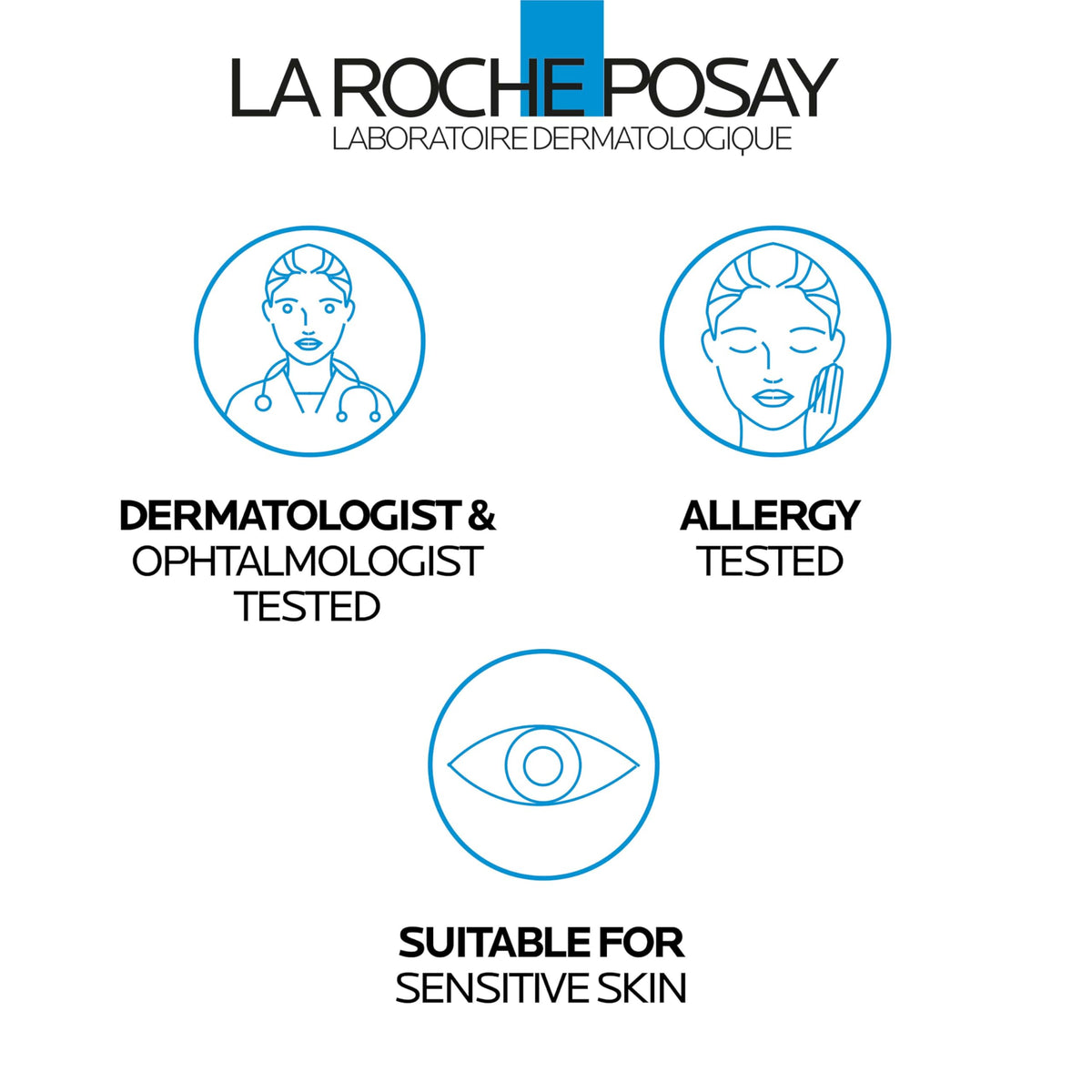 La Roche-Posay travel-size tube and cap for on-the-go use