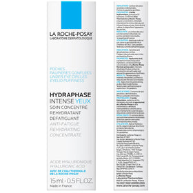 La Roche-Posay eye gel on bathroom counter suggesting daily routine