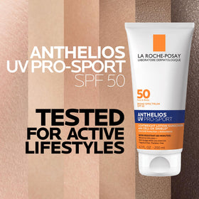 La Roche-Posay label close-up highlighting Cell-Ox Shield technology benefit