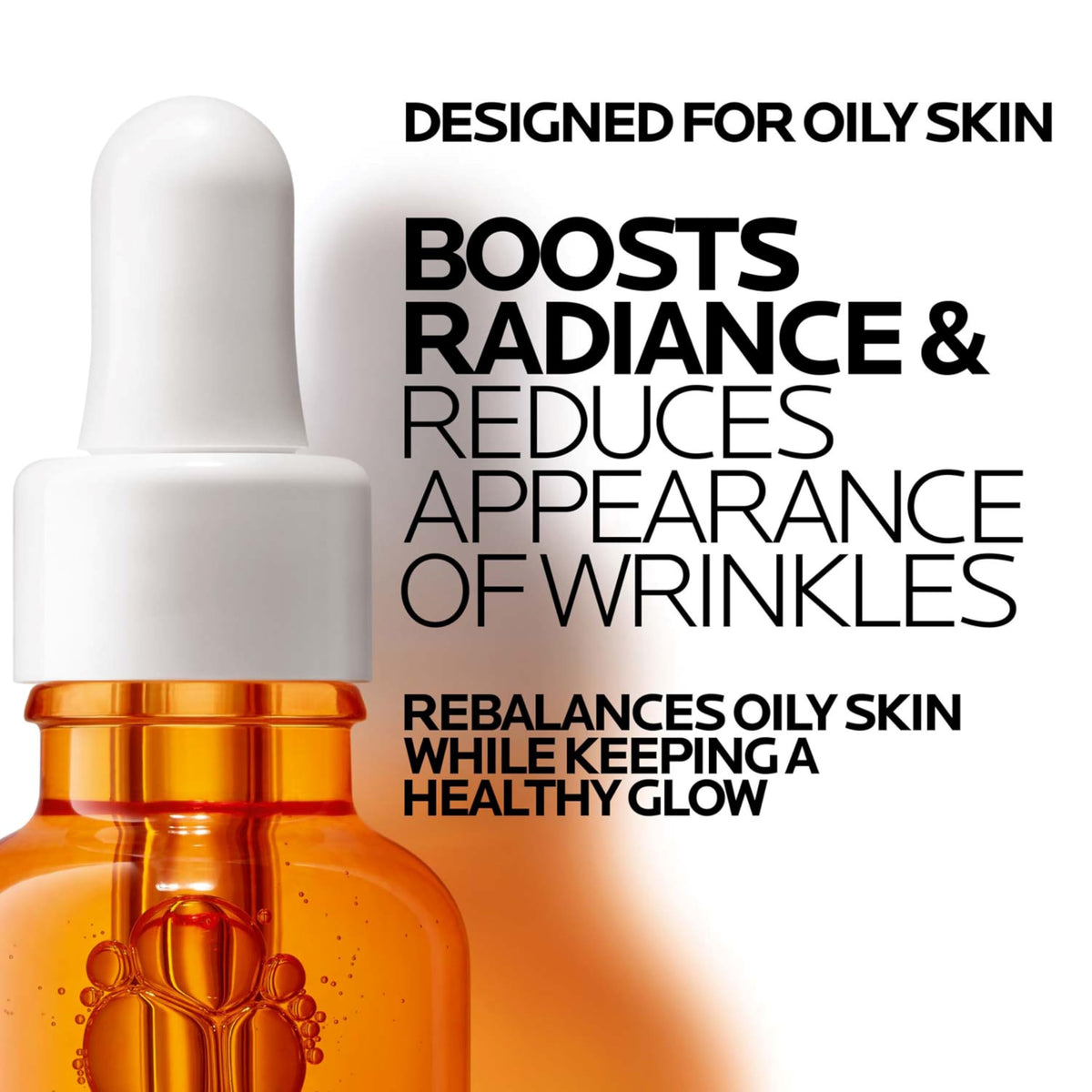 La Roche-Posay ingredient label close-up highlighting vitamin C and salicylic acid