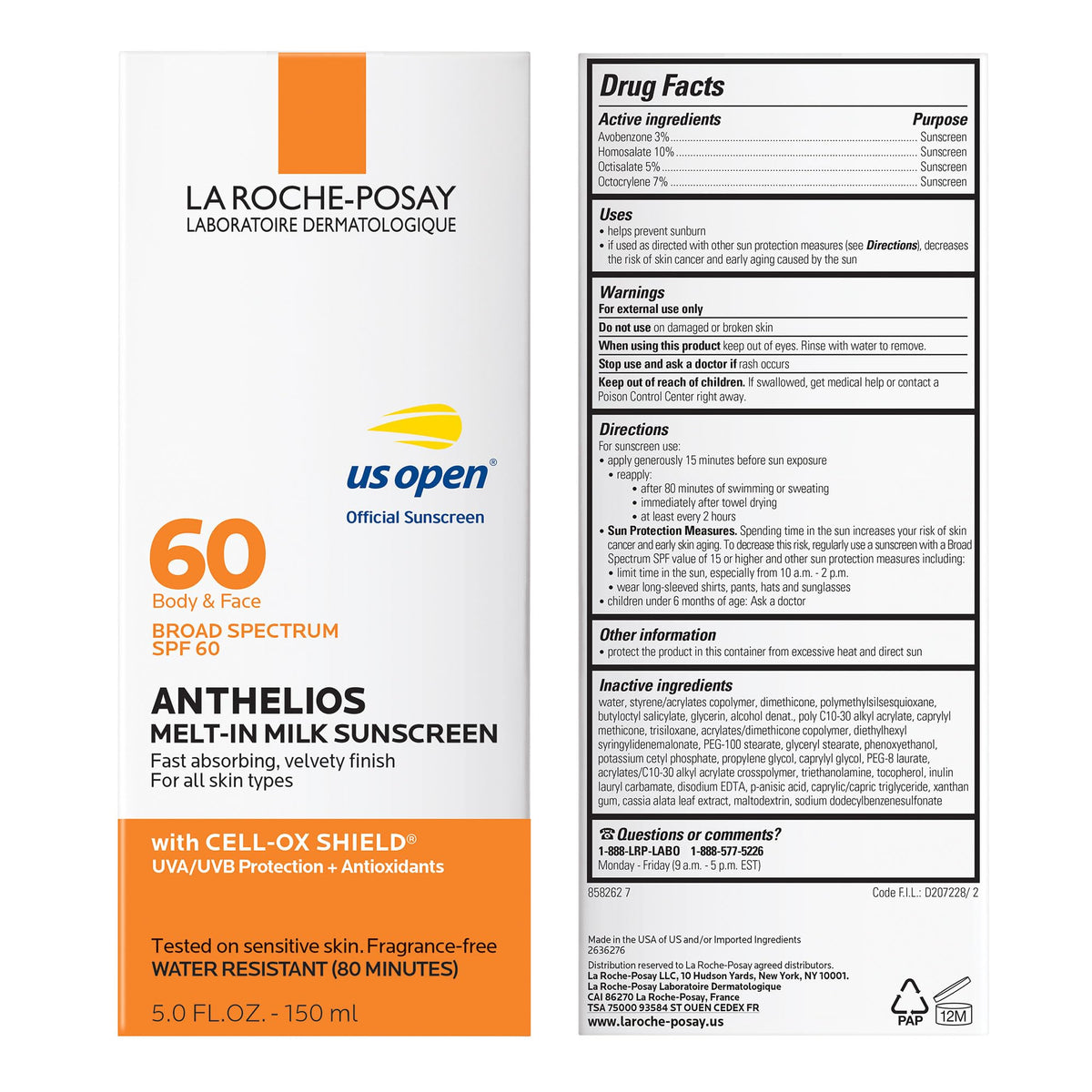 La Roche-Posay sunscreen in beach setting protecting skin outdoors