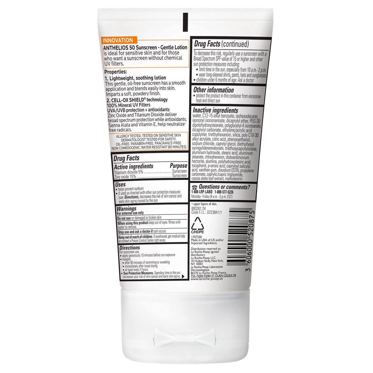 La Roche-Posay sunscreen in outdoor scene for water-resistant protection