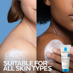 La Roche-Posay Lipikar AP+ close label view emphasizing fragrance‑free, eczema acceptance