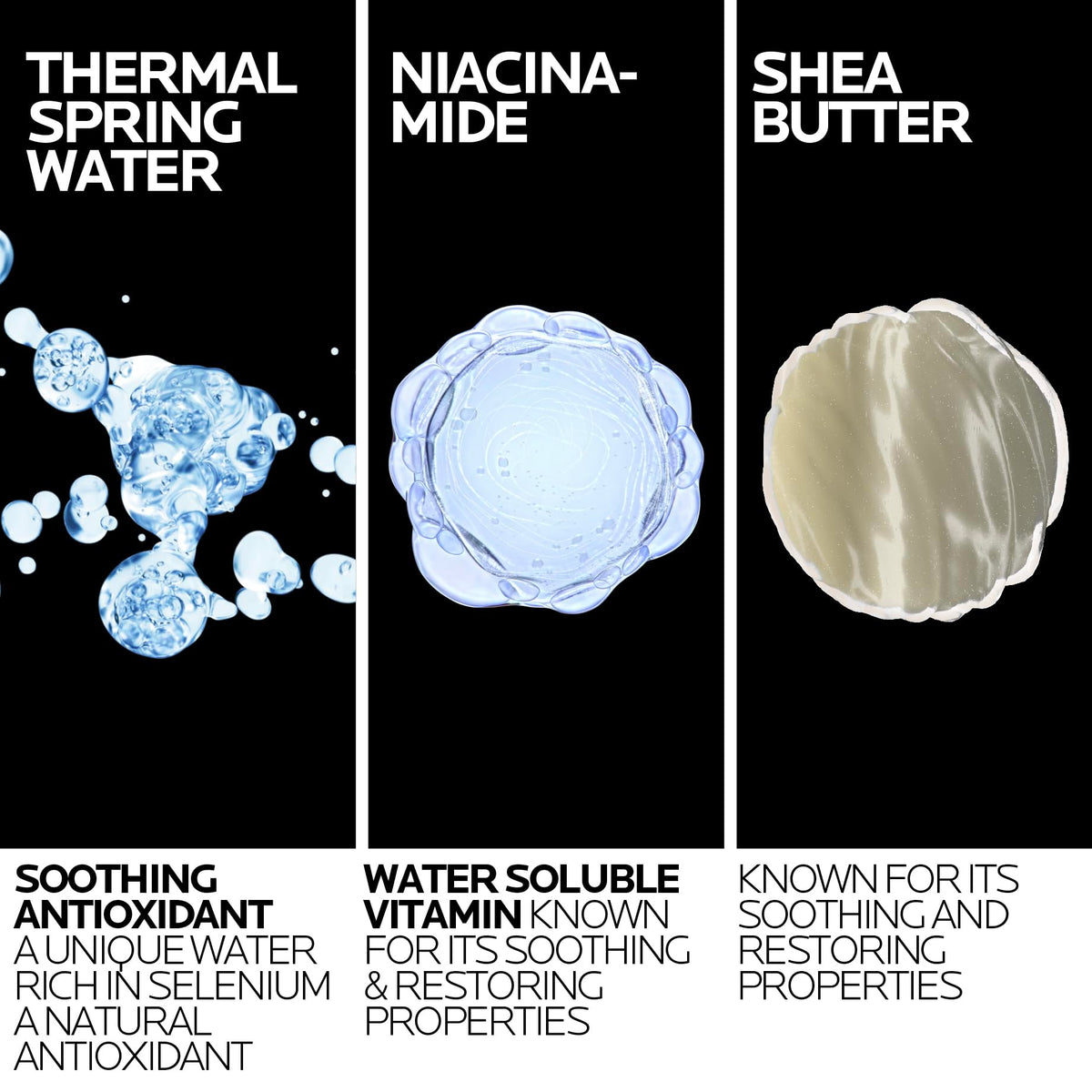 La Roche-Posay foamy texture close-up illustrating gentle cleanse