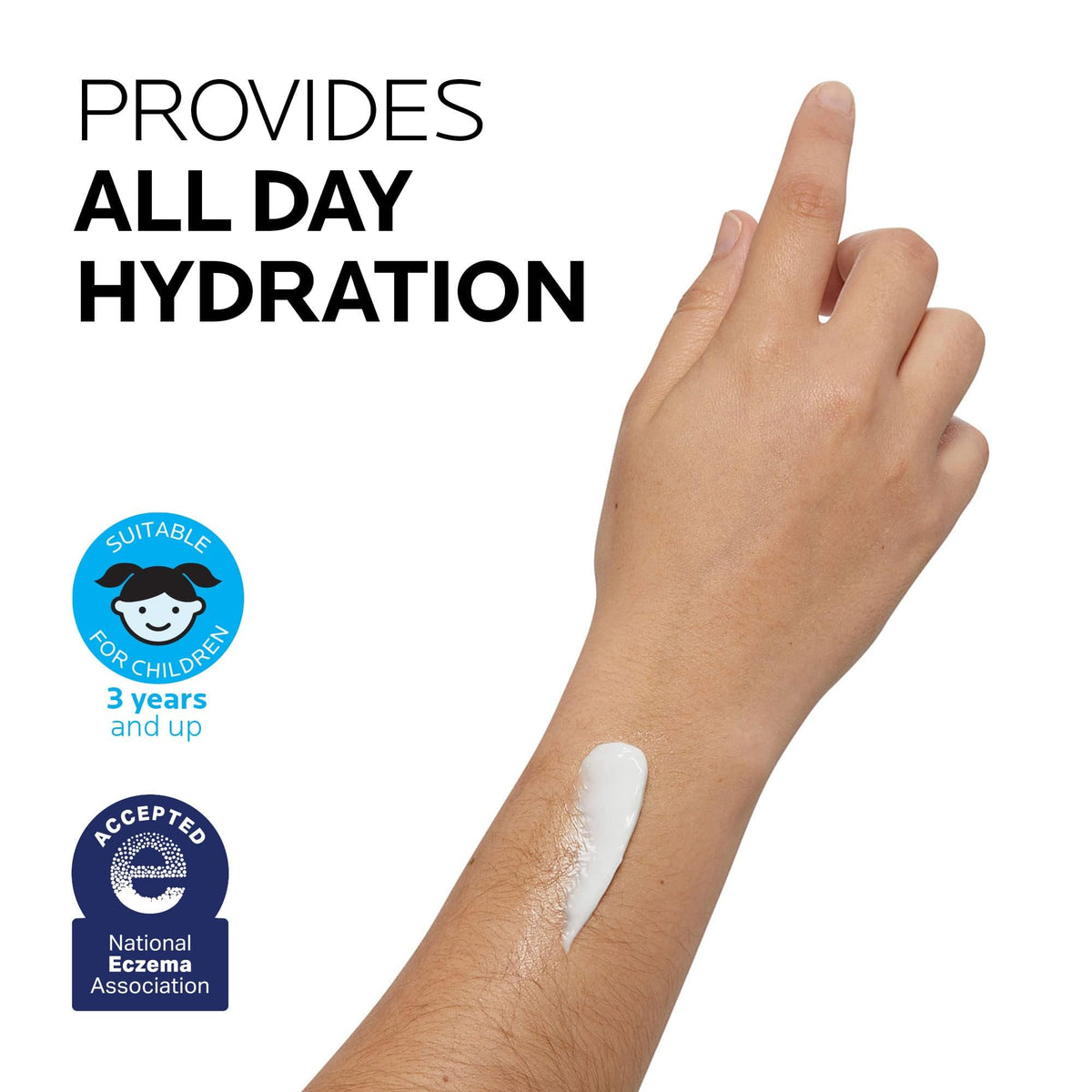La Roche-Posay Lipikar ingredients label close-up, highlights shea butter and thermal water benefits
