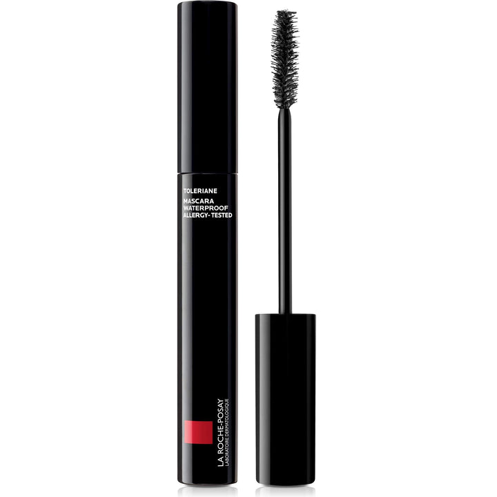 La Roche-Posay mascara front packaging showing product and benefit: sensitive-eye safe long-wear