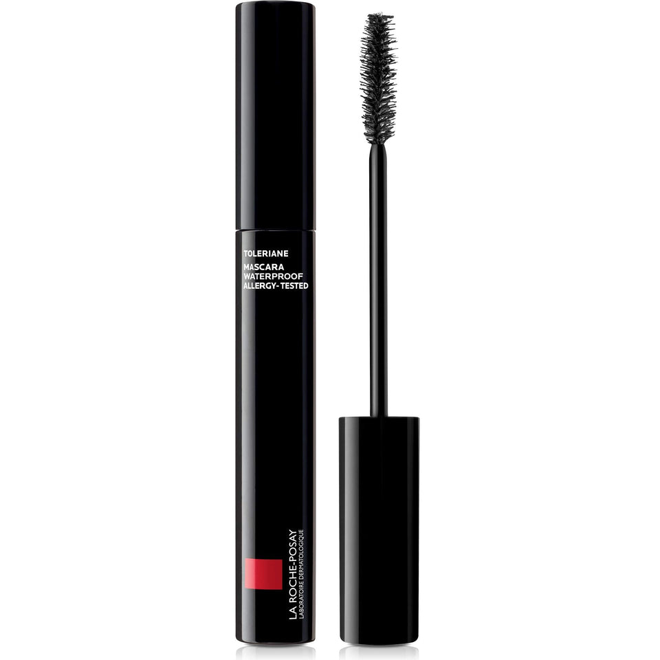 La Roche-Posay mascara front packaging showing product and benefit: sensitive-eye safe long-wear