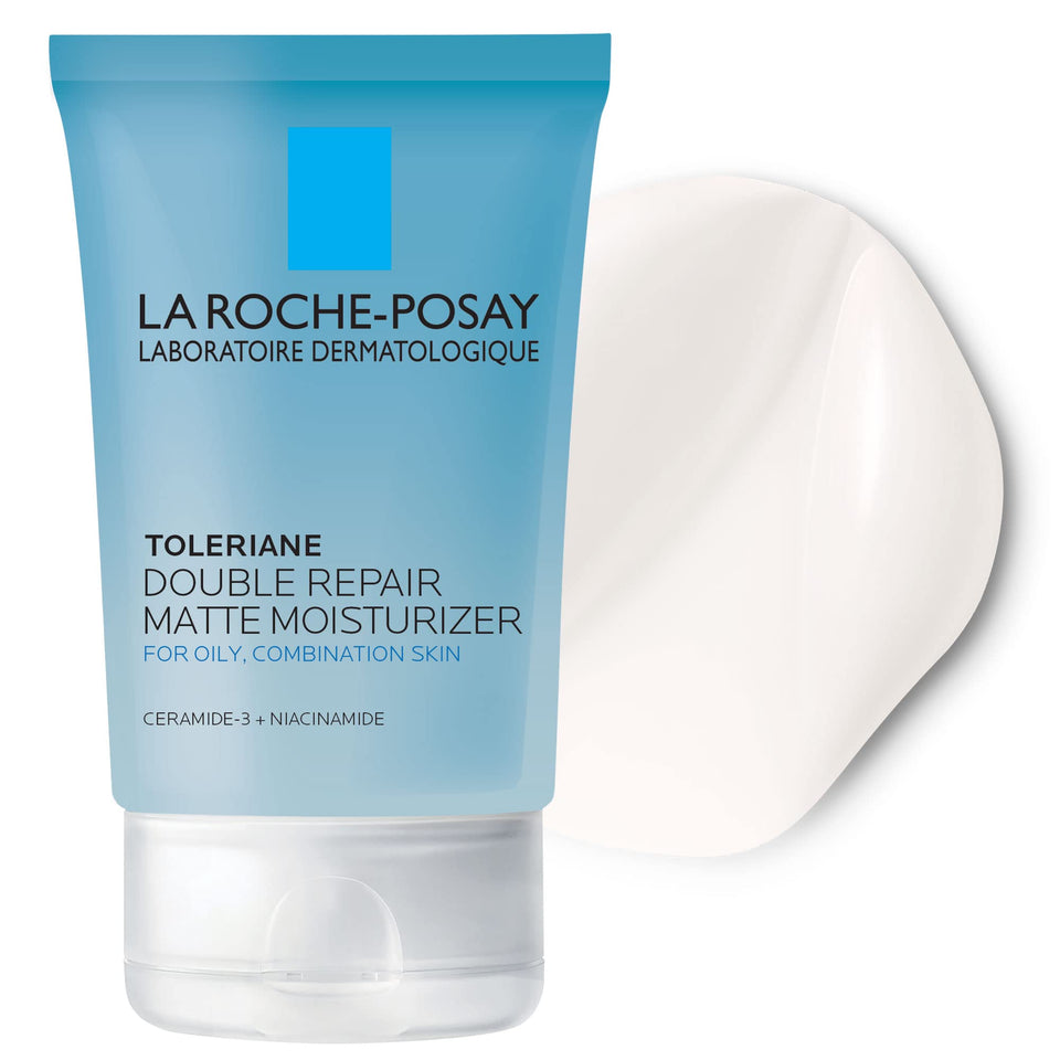 La Roche-Posay front packaging showing matte moisturizer for oil control