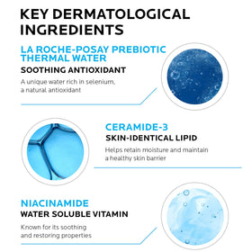 La Roche-Posay pump dispensing gel that absorbs for a non-greasy finish