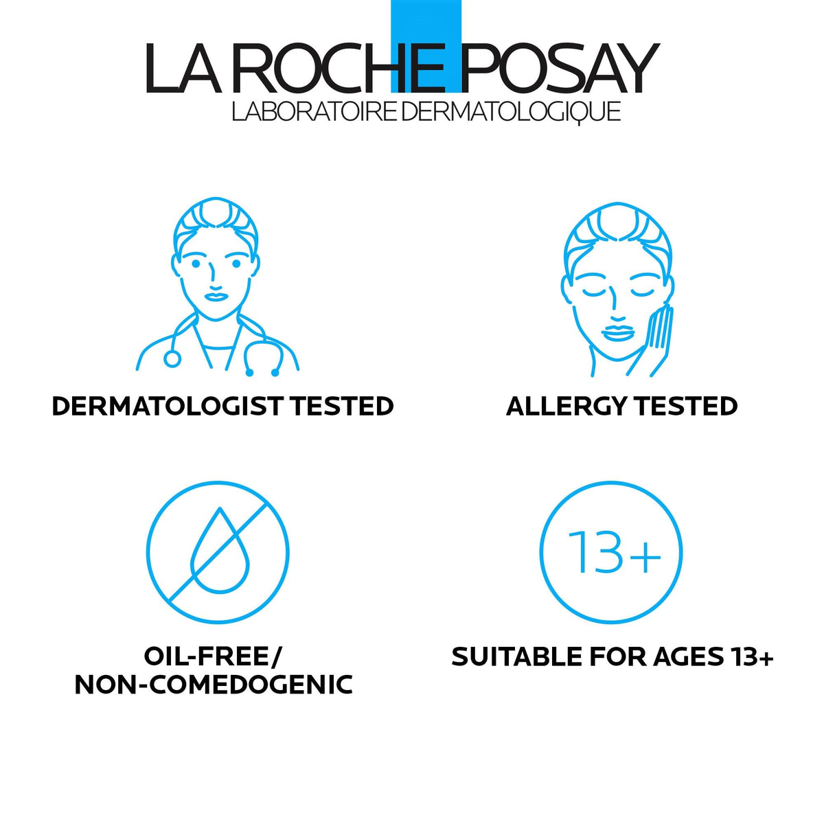 La Roche-Posay moisturizer in hand for size comparison and travel convenience