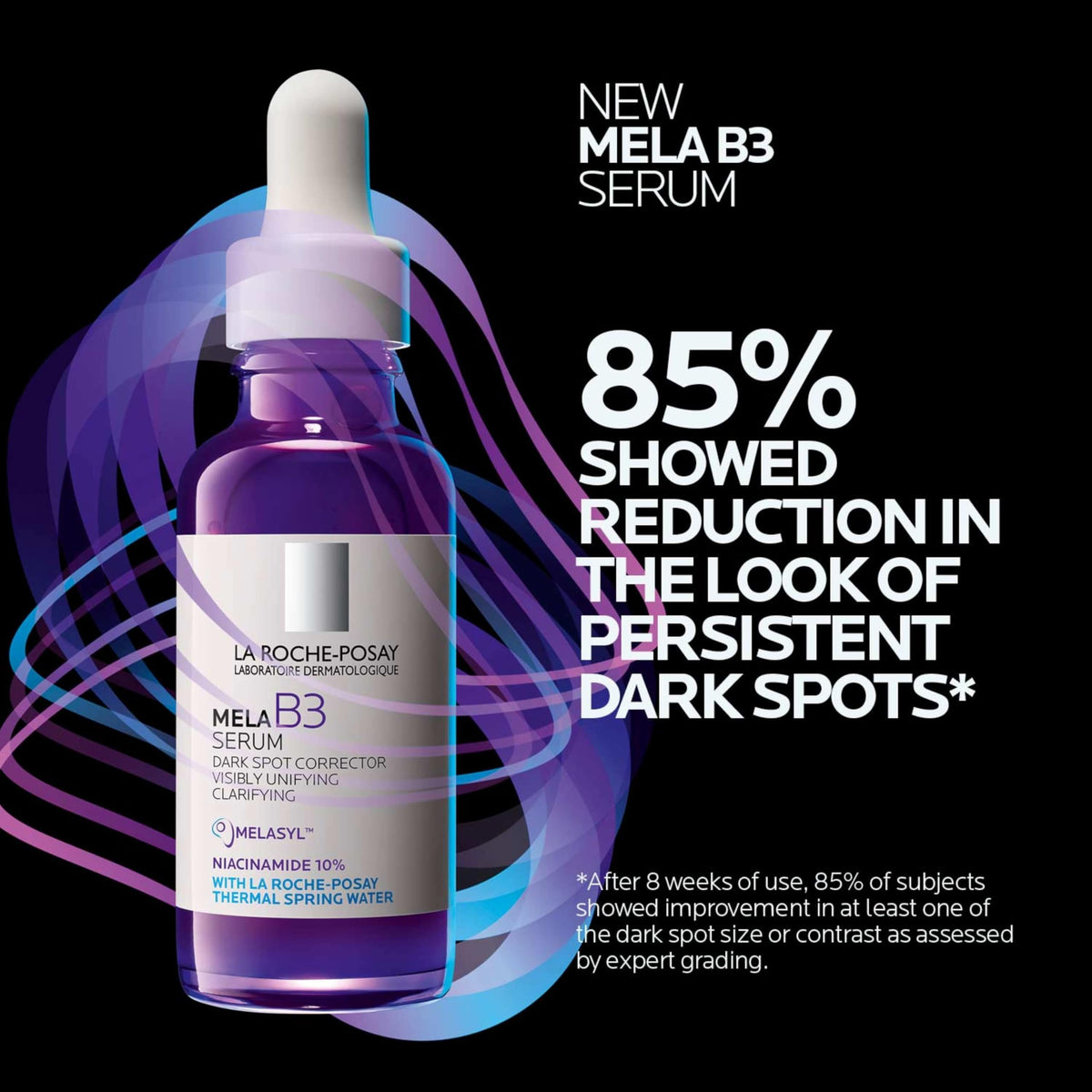 La Roche-Posay applying serum on hand to demonstrate absorption