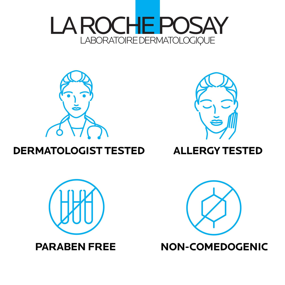 La Roche-Posay serum beside SPF moisturizer for daytime routine