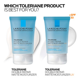 La Roche-Posay label close-up focusing on SPF 30 and non-comedogenic claims