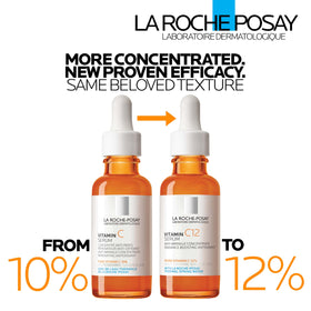La Roche-Posay dropper dispensing serum texture illustrating hydration and easy application