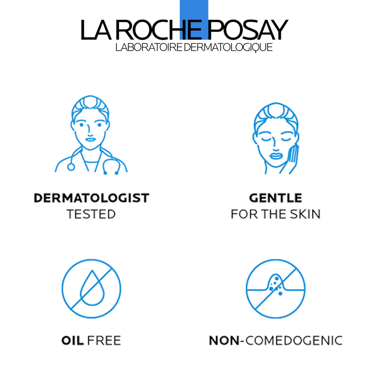 La Roche-Posay bottle on vanity in lifestyle setting conveying daily skincare integration
