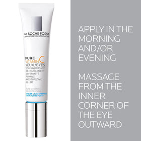 La Roche-Posay applying cream on hand demonstrating light absorption and hydration